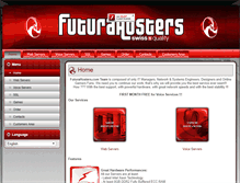 Tablet Screenshot of futurahosters.com